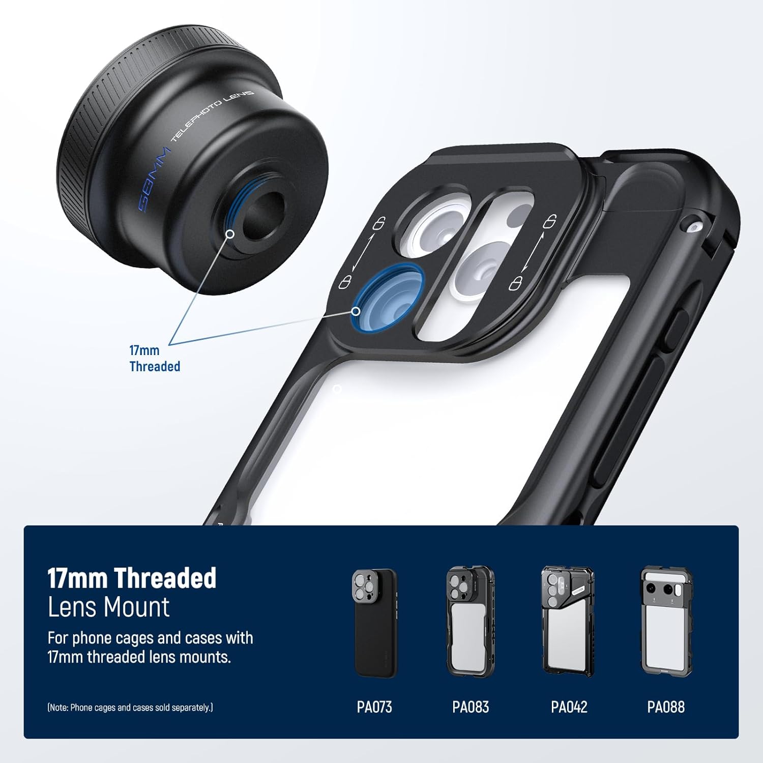 NEEWER 58mm/18mm 망원 렌즈(17mm 나사 - Photography Kit Xiaomi 15T Pro 리뷰 및 가격