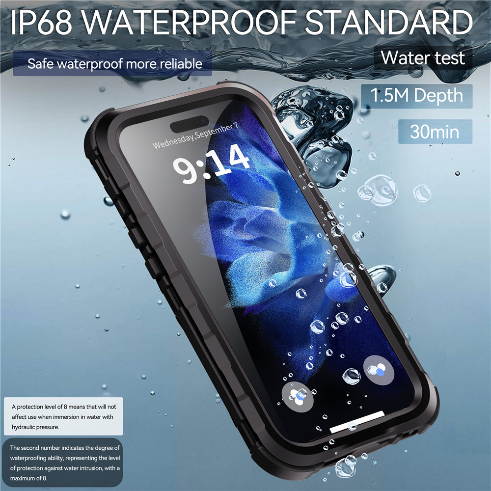 IP68 금속 방수 전화 케이스 iPhone 16 15 - Photography With Iphone 15 리뷰 및 가격