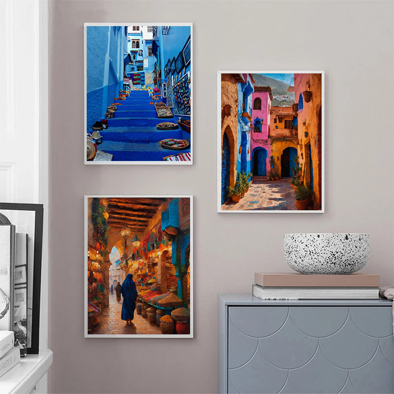 모로코 여행 마라케시 사진 아트 포스터 캔버스 회화 인 - Photography Poster 리뷰 및 가격