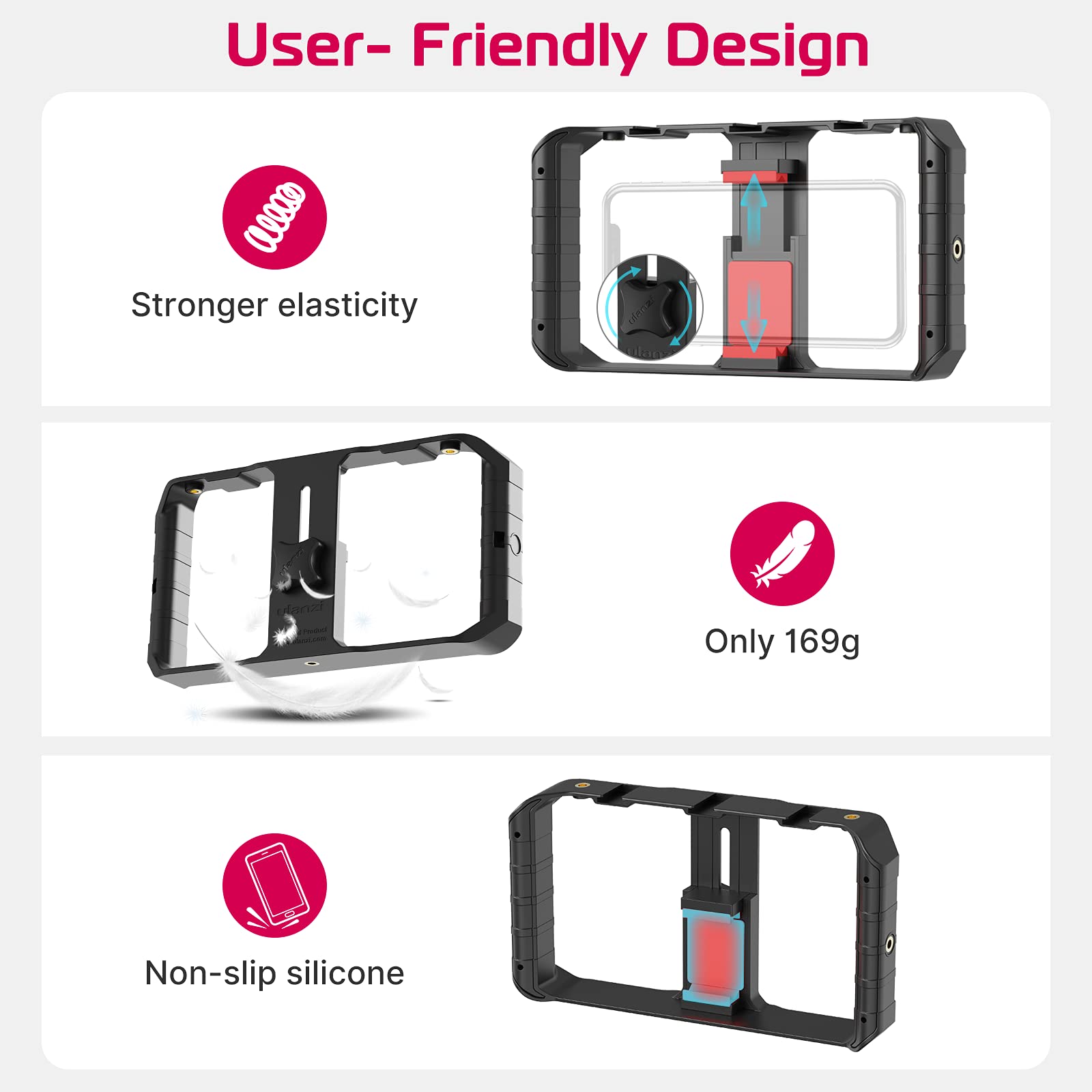 Ulanzi U-Rig Pro 스마트 폰 비디오 리그  - Photography Kit Xiaomi 15T Pro 리뷰 및 가격